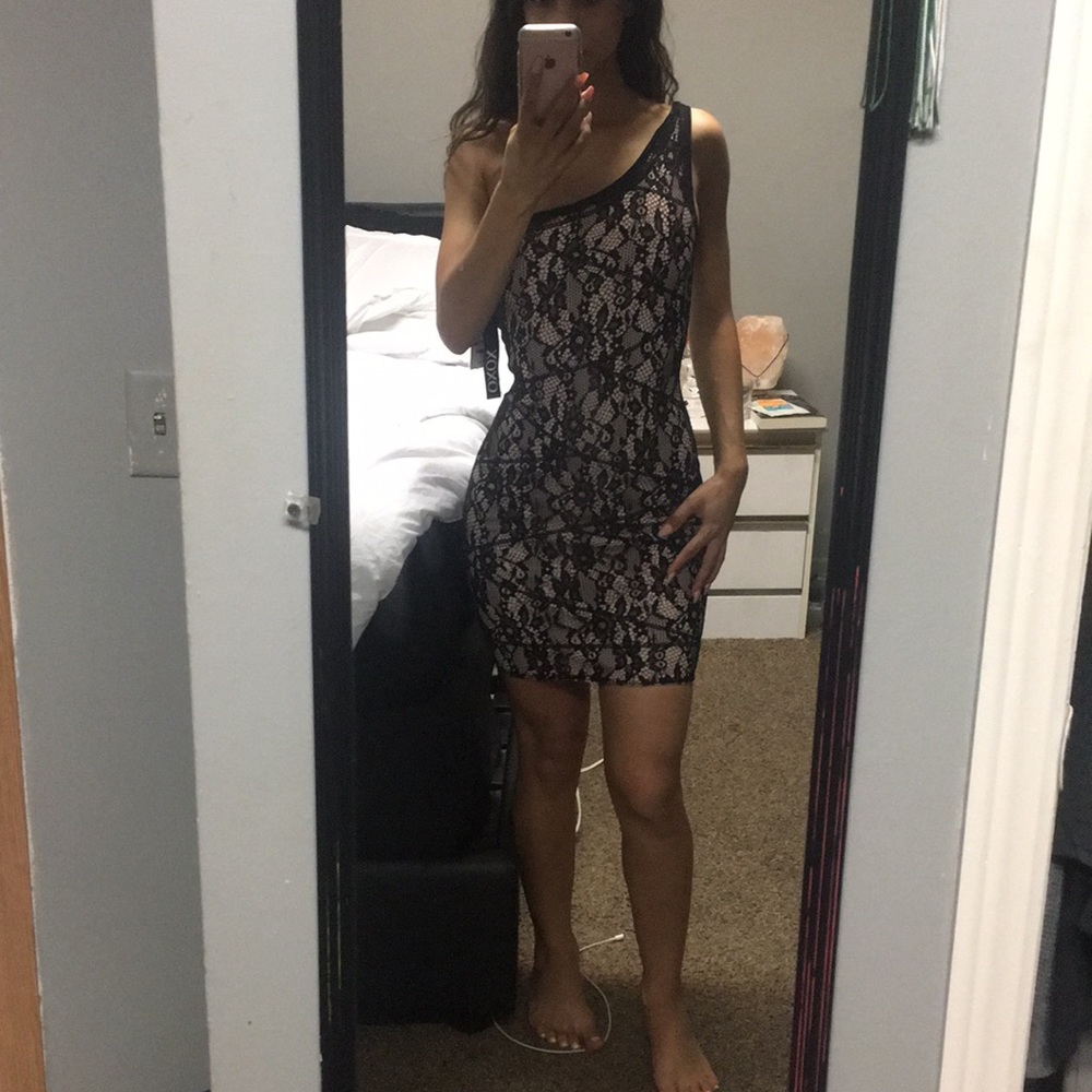 Mini floral dress